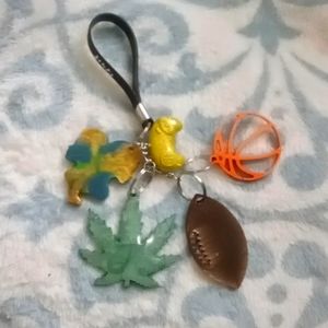 Resin Zodiac Keychain ( Gemini ) Game Day Keychains, Keychains For Him